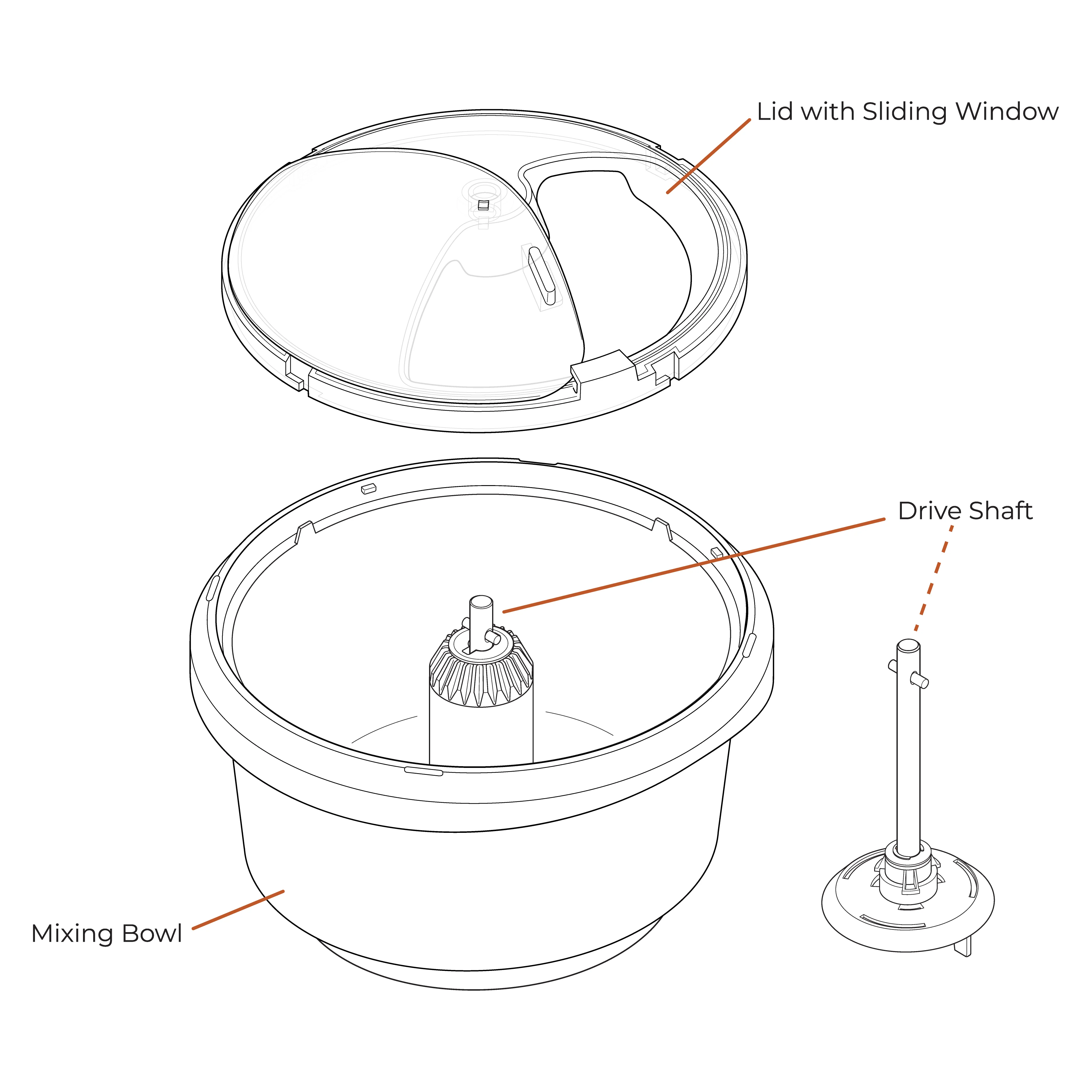 Artiste Bowl and Lid - Image 3