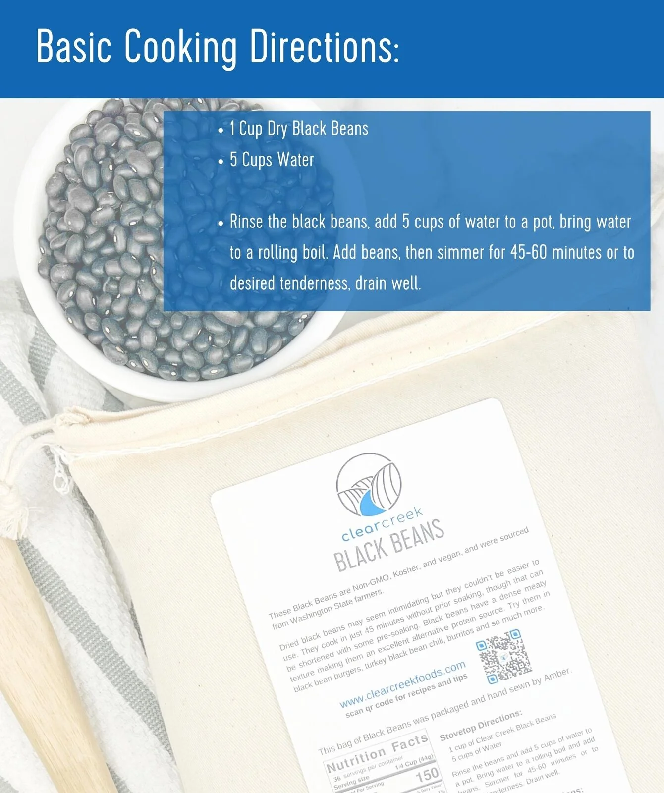 Black Beans | 25 LB - Image 3