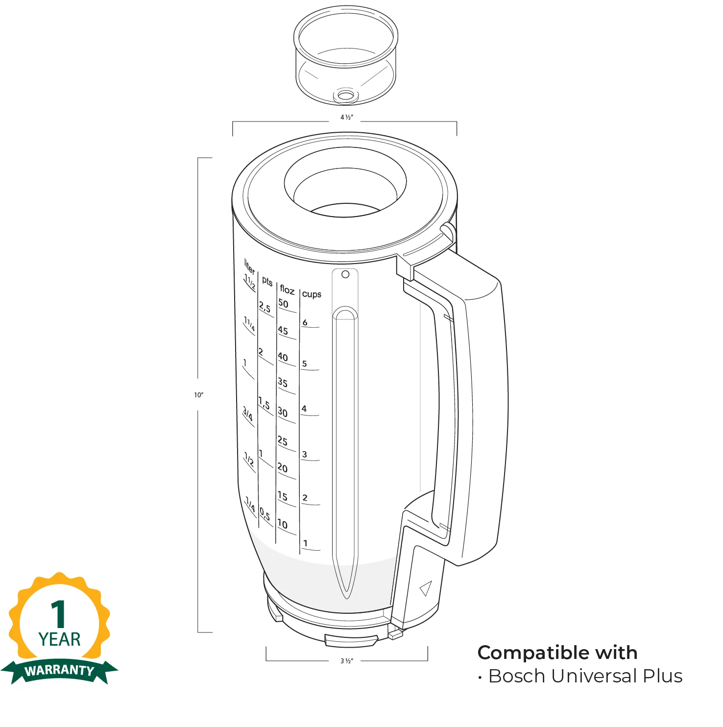 Universal Plus Blender Attachment - Image 7