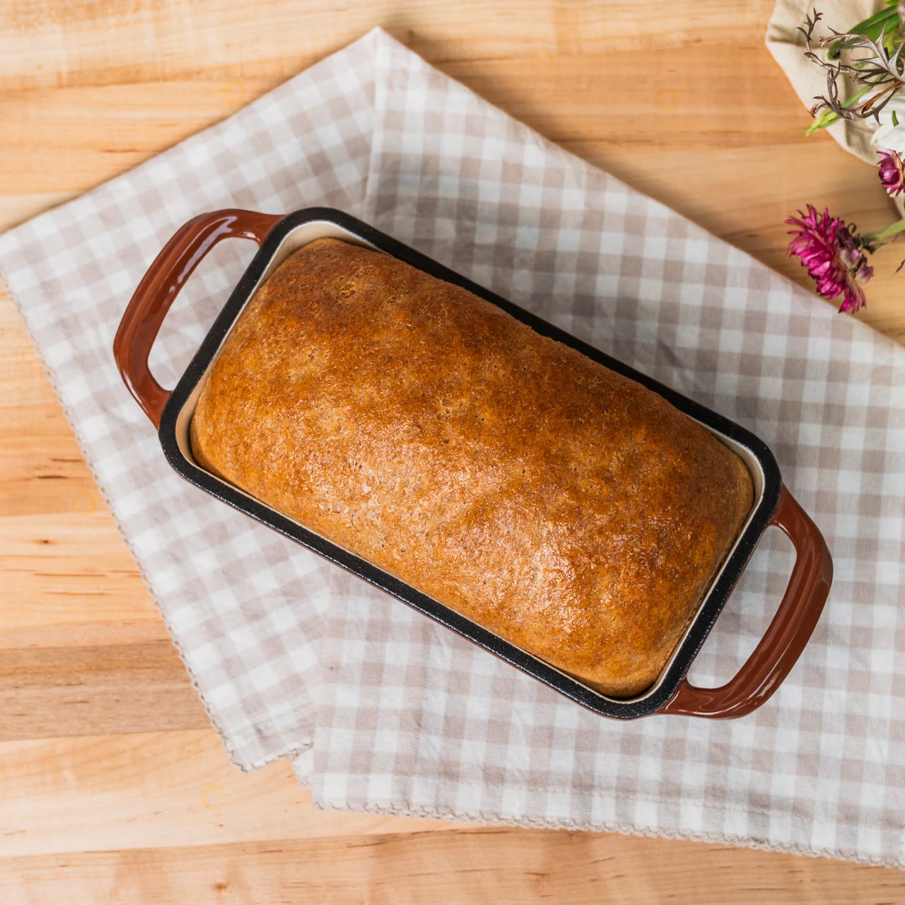 Enameled Cast Iron Bread Pan - Image 2