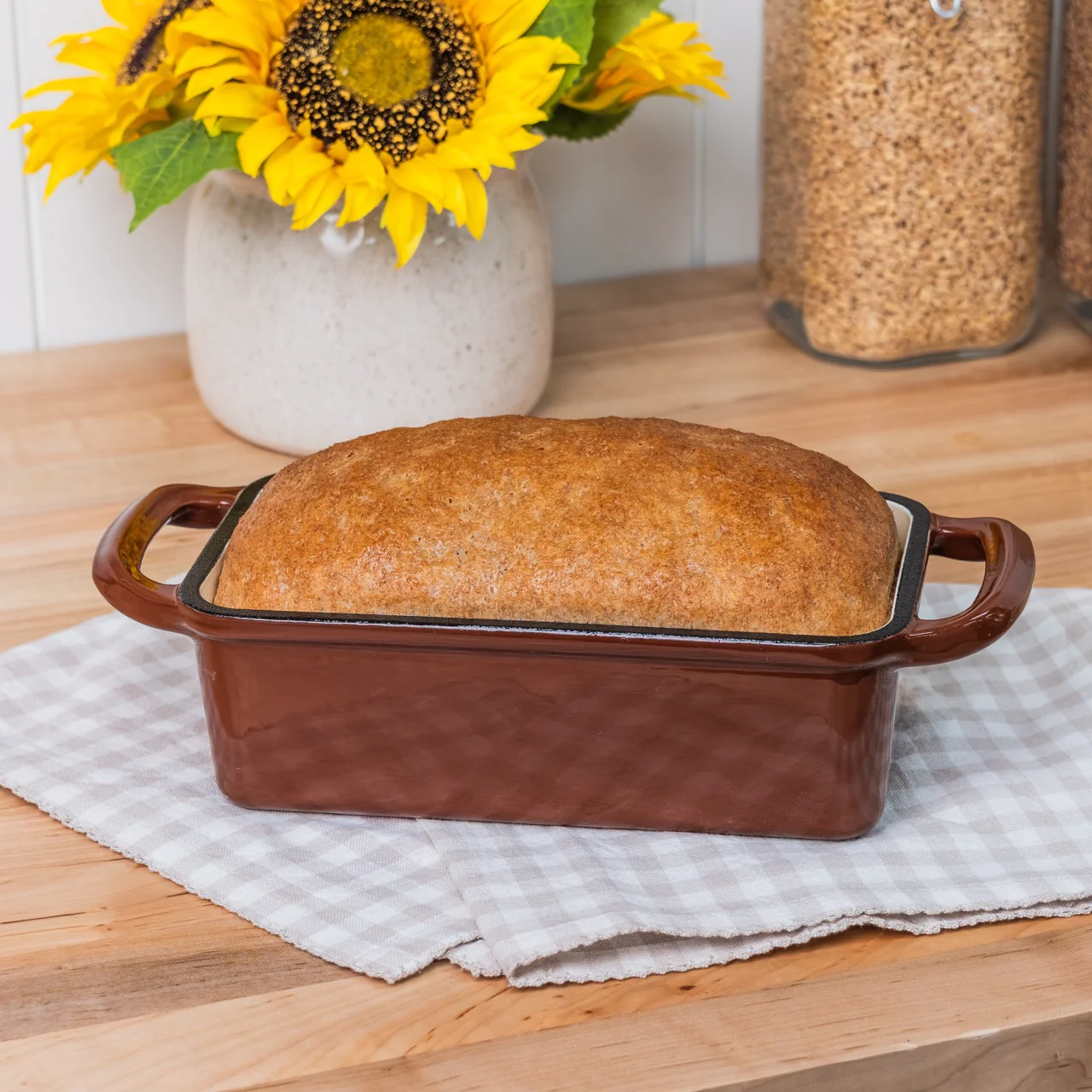 Enameled Cast Iron Bread Pan - Image 6