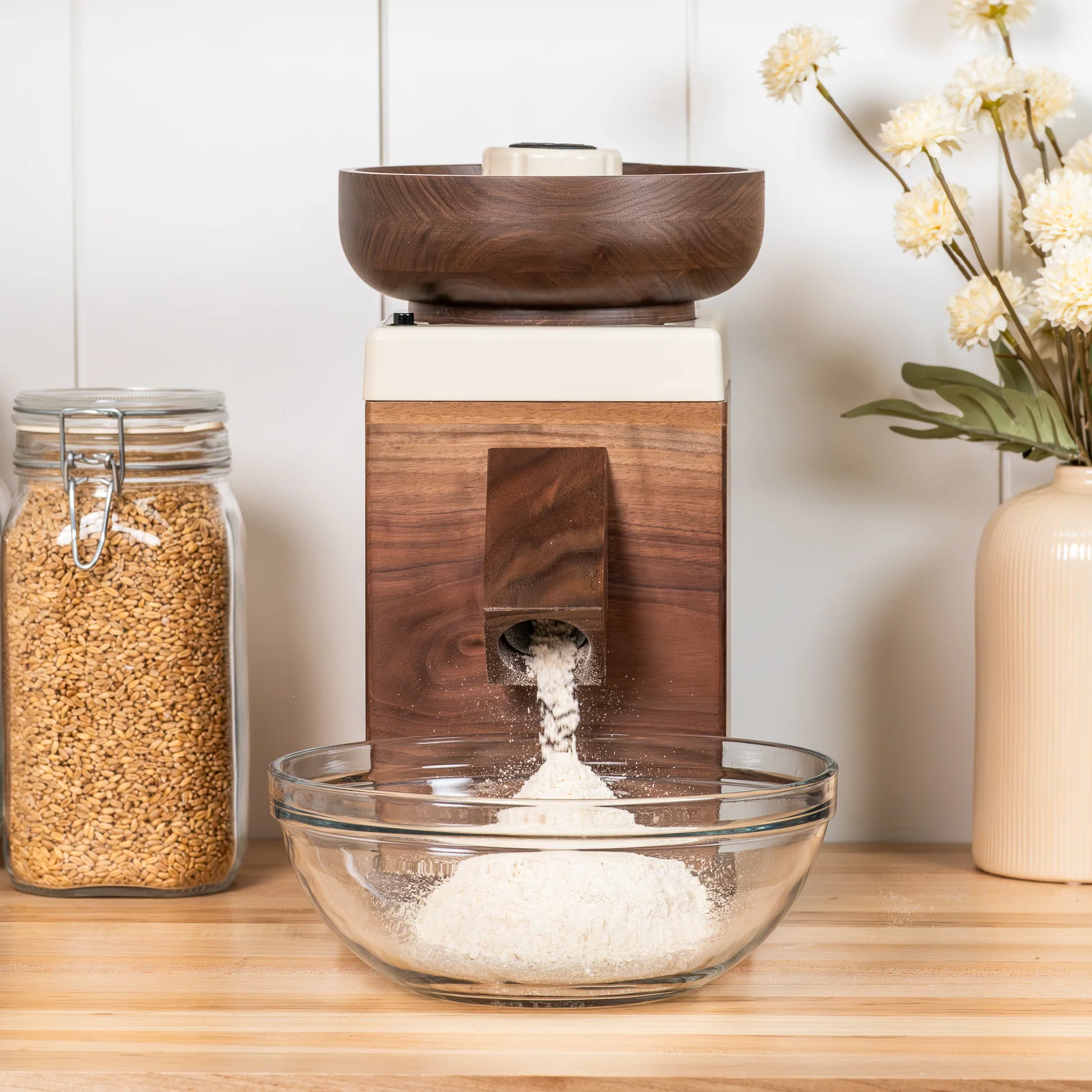Harvest Grain Mill - Walnut Cream - Image 4