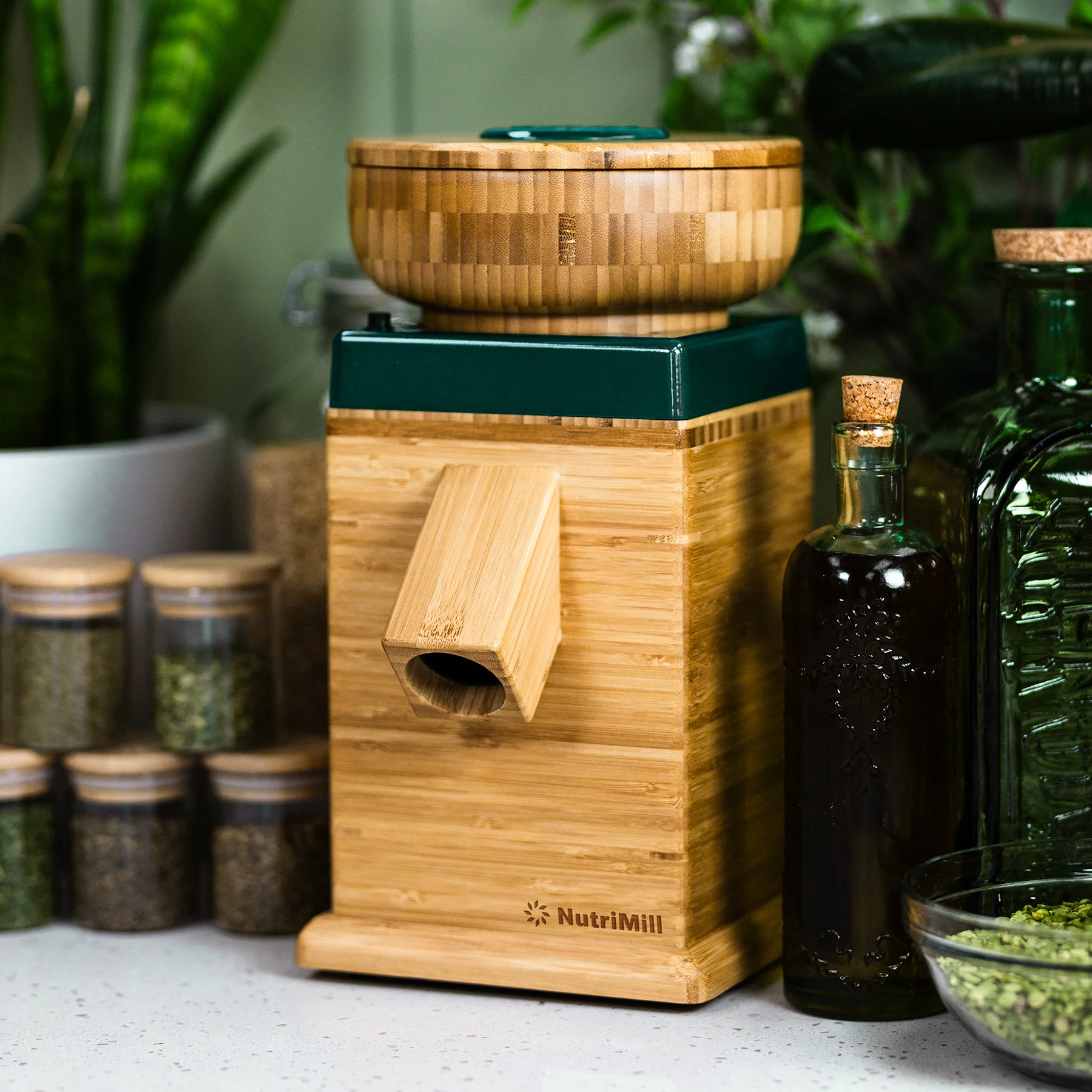 Harvest Grain Mill - Green - Image 3