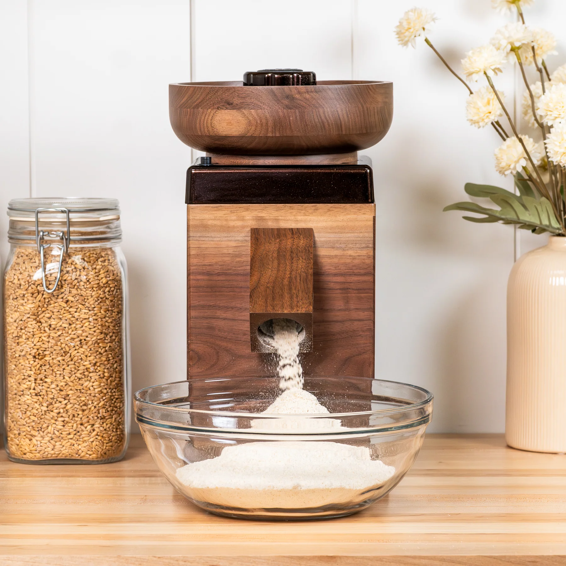 Harvest Grain Mill - Walnut Cocoa - Image 4