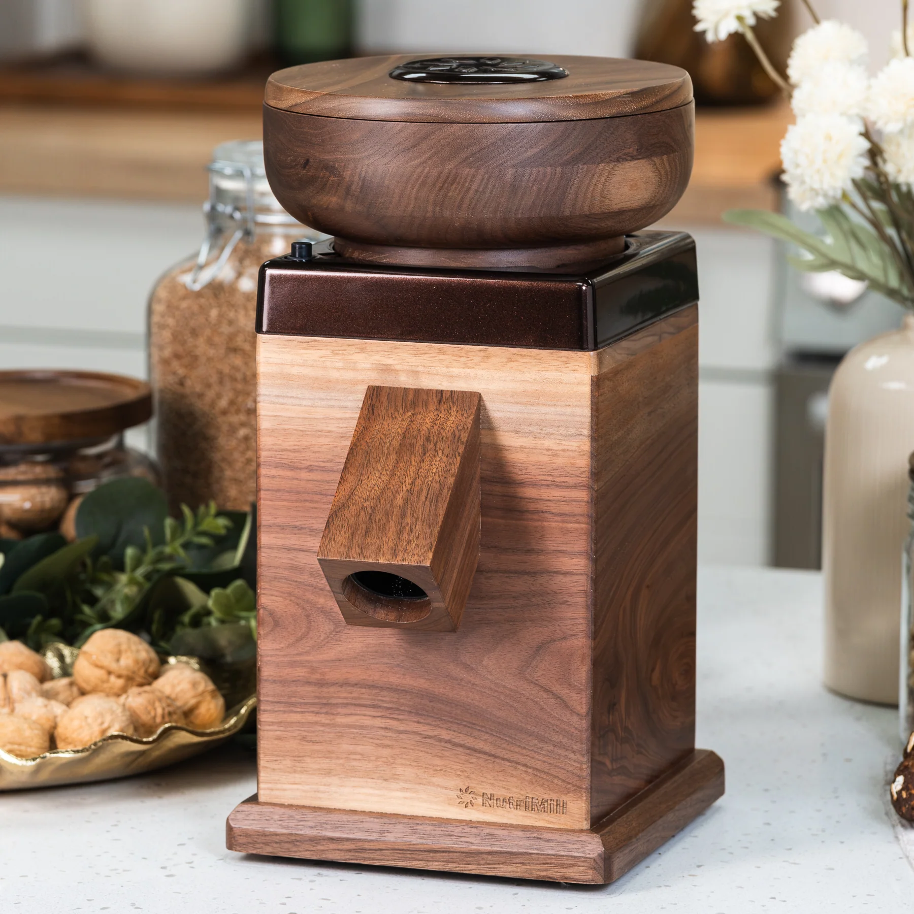 Harvest Grain Mill - Walnut Cocoa - Image 8