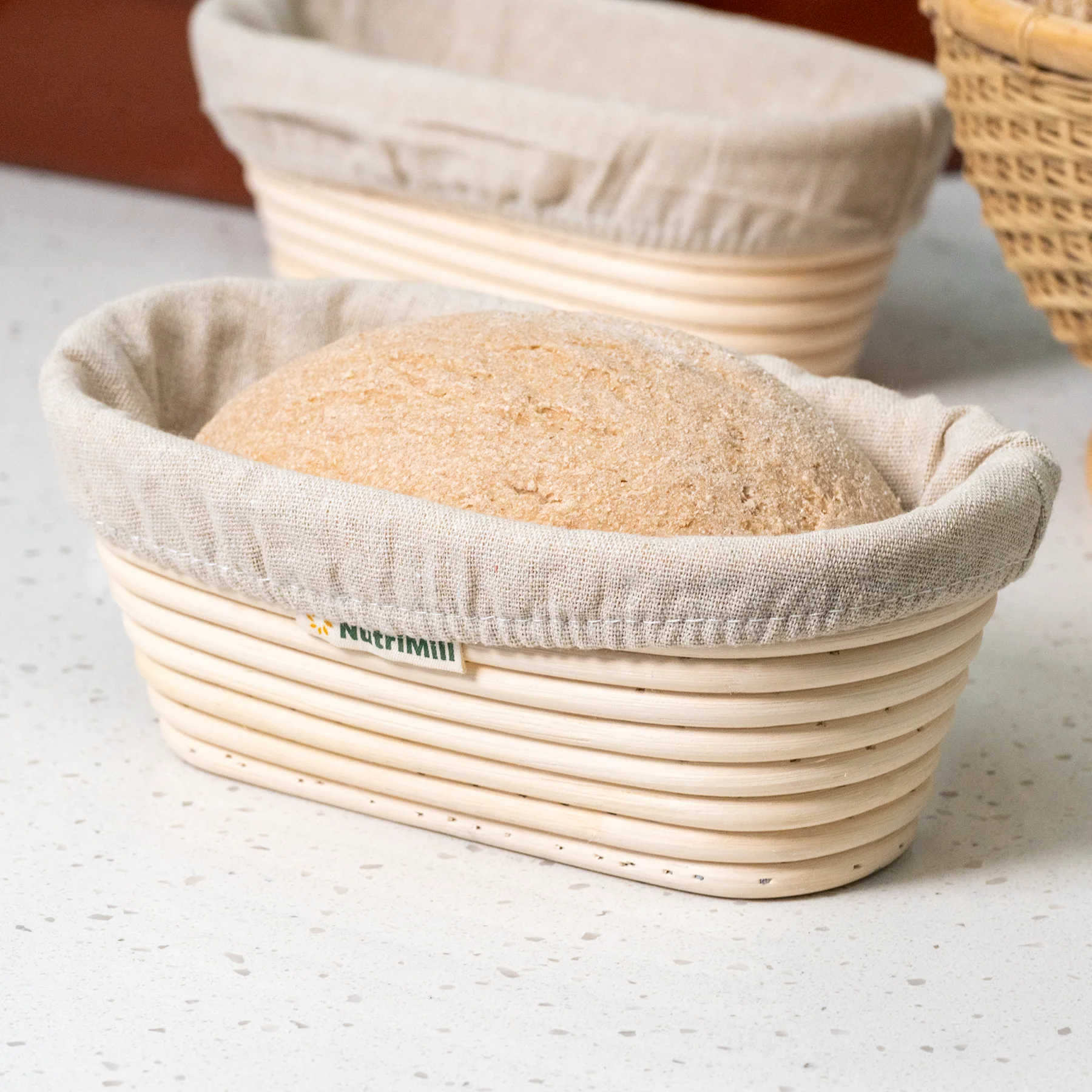 Oval Banneton Baskets - 2 Pack - Image 6