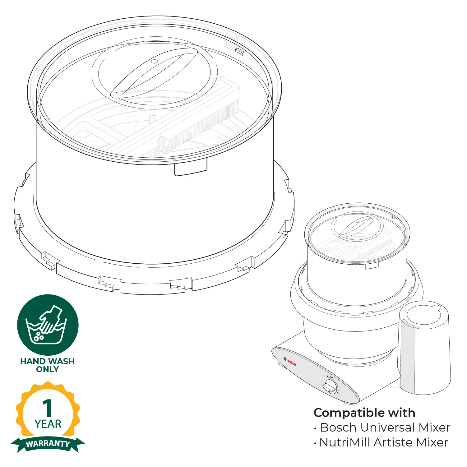 Refurbished Flour Sifter Attachment - Image 5