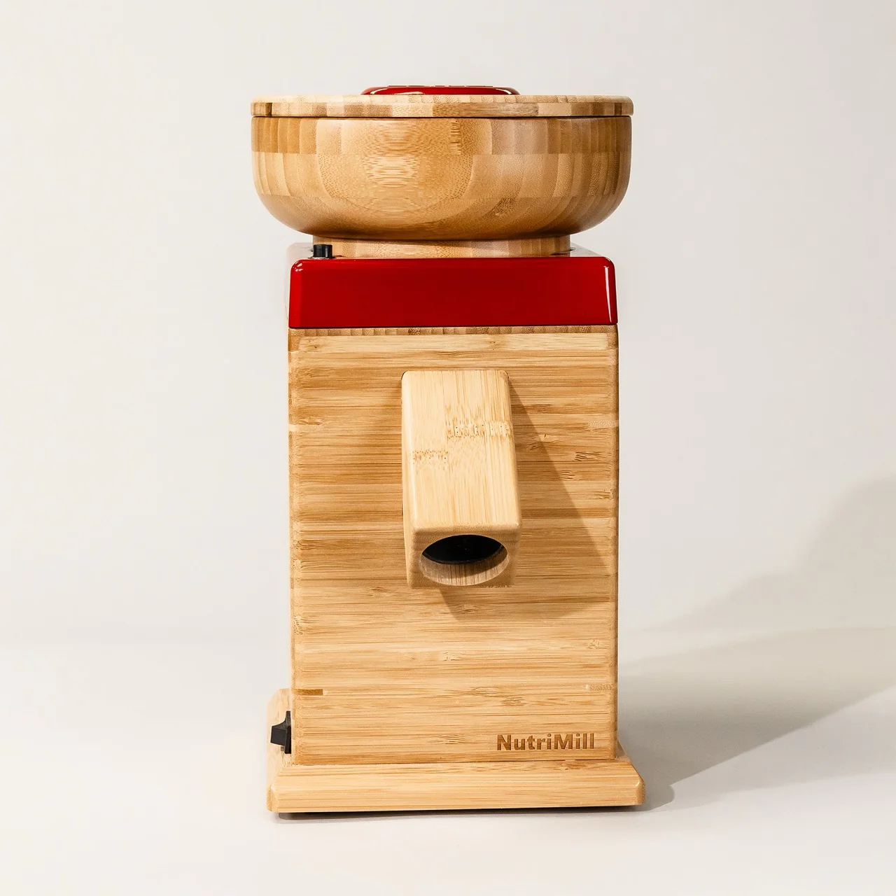 Refurbished Harvest Grain Mill - Red