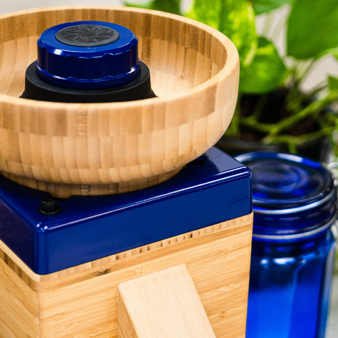 Refurbished Harvest Grain Mill - Royal Blue - Image 3