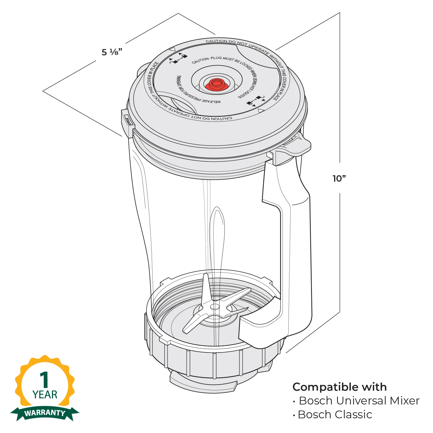 Refurbished Vacuum Blender Attachment - Image 4