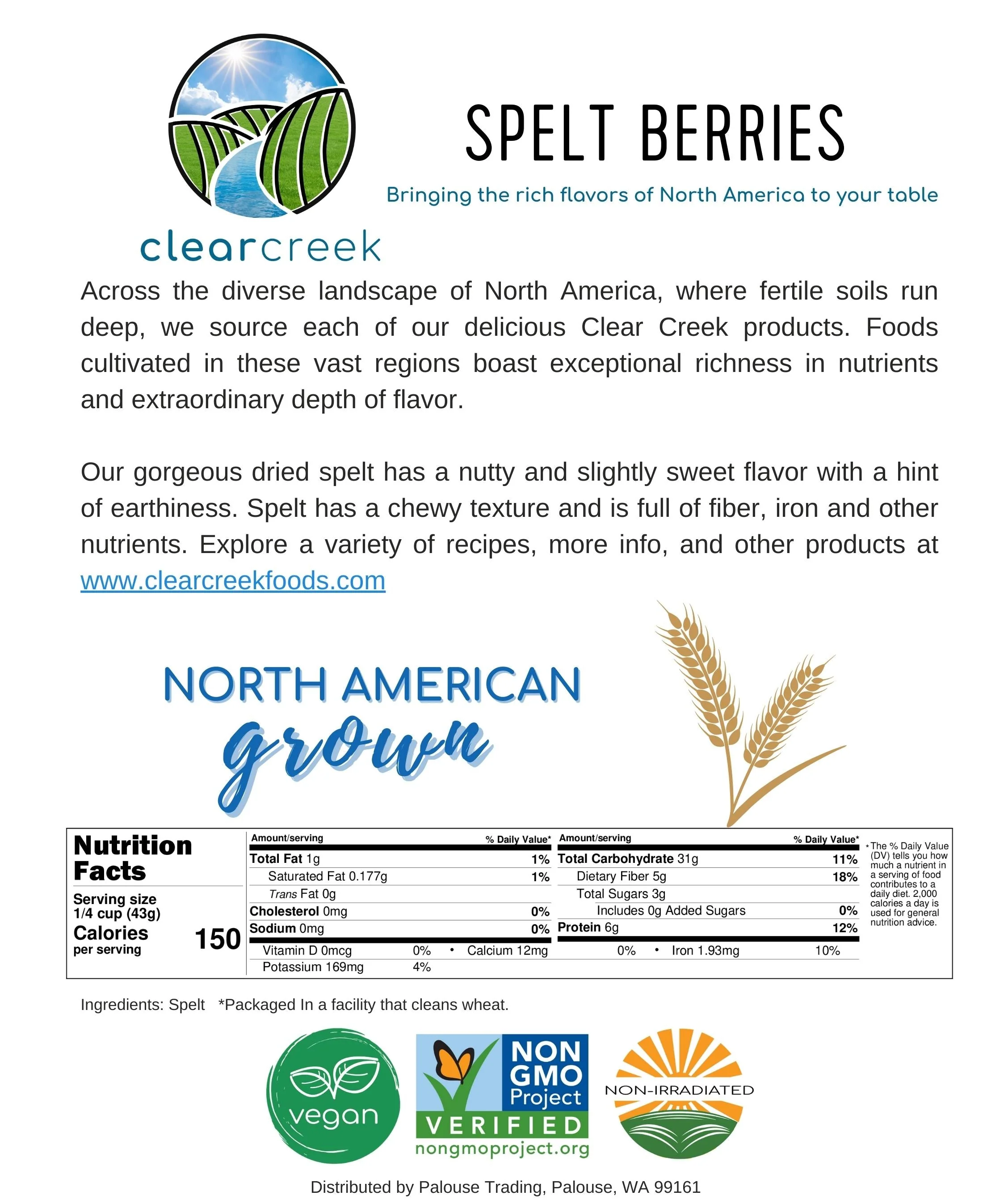 Spelt Berries | 25 LB Bucket - Image 5